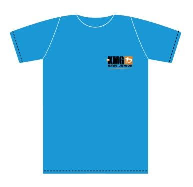 SO Krav Junior Training Shirt - Blue (4 to 9 years old)